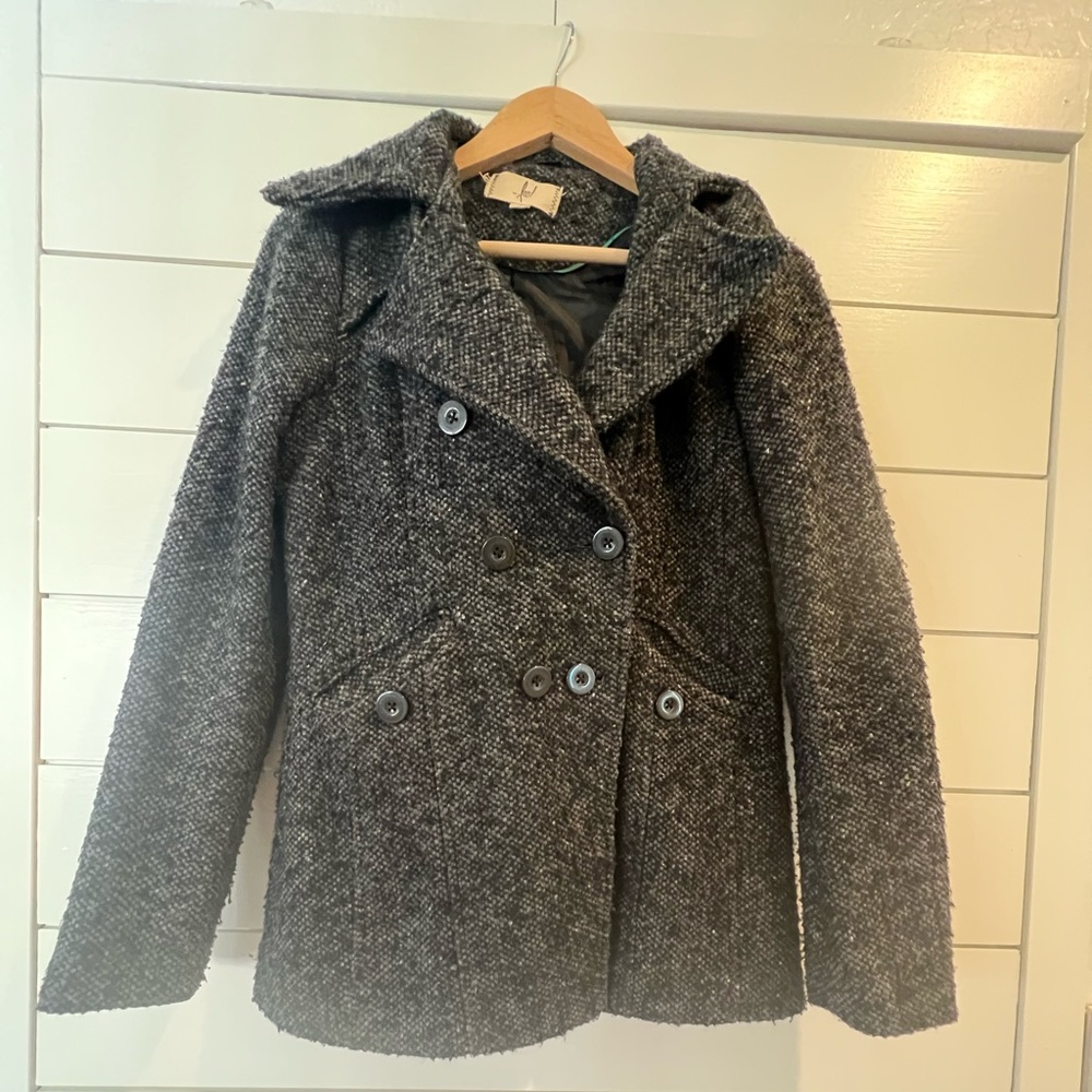 Women’s Peacoat, Size Medium